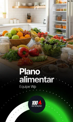 Capa do plano alimentar do protocolo